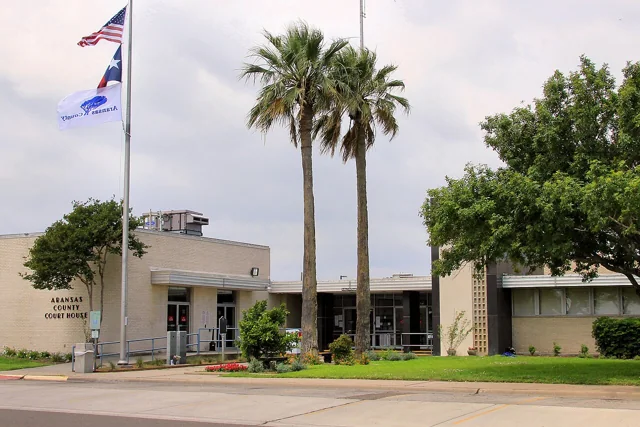 Aransas County courthouse reference photograph