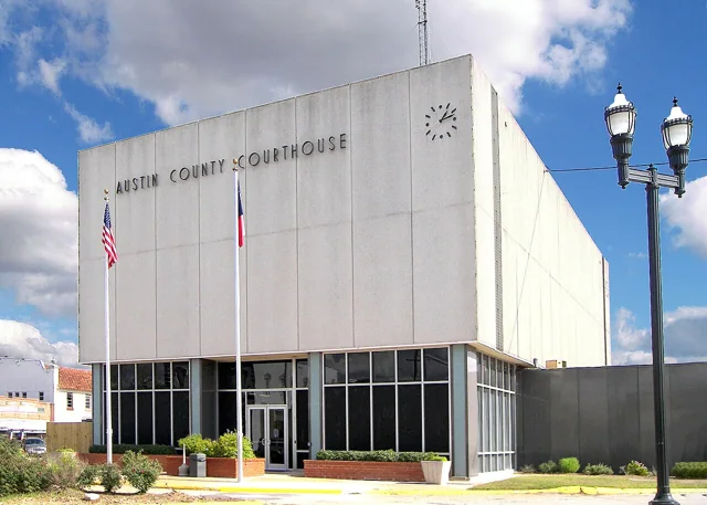 Austin County courthouse reference photograph