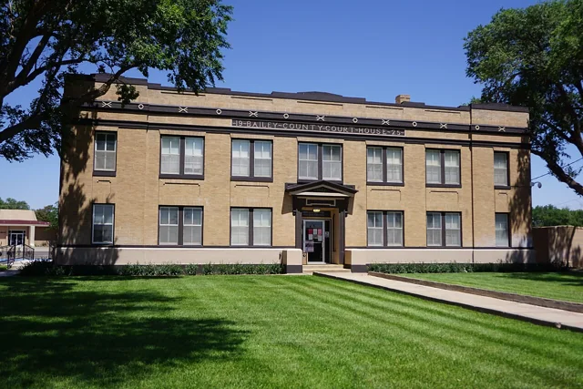 Bailey County courthouse reference photograph