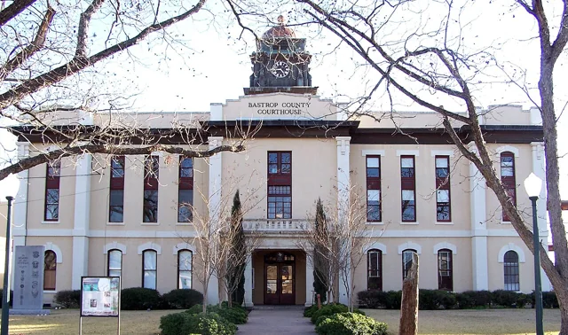 Bastrop County courthouse reference photograph