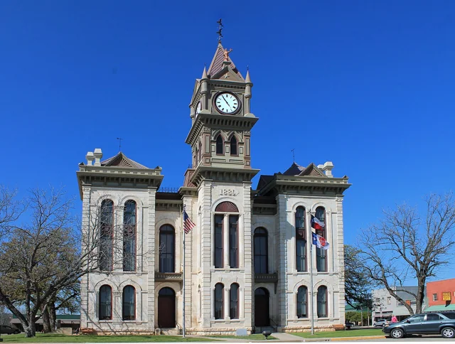 Bosque County courthouse reference photograph