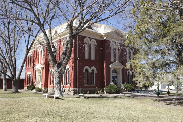 Brewster County courthouse reference photograph