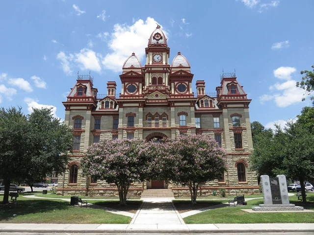 Caldwell County courthouse reference photograph