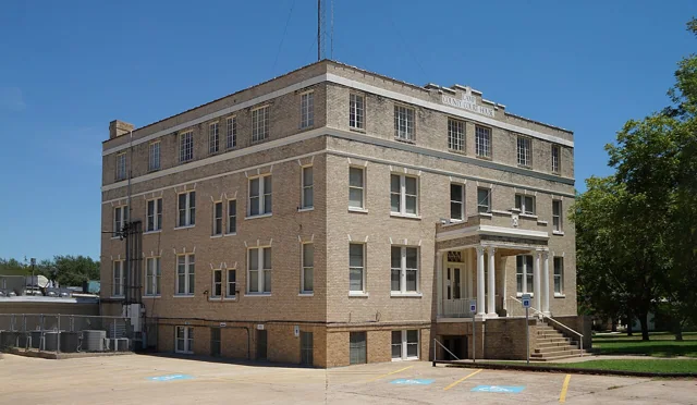 Camp County courthouse reference photograph