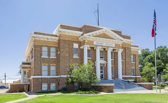 Crosby County courthouse reference photograph