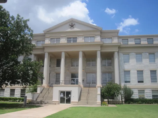 Deaf Smith County courthouse reference photograph