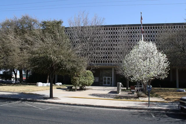 Ector County courthouse reference photograph