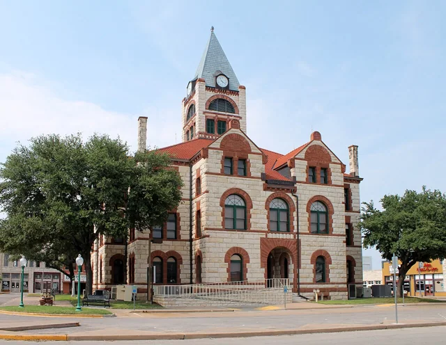 Erath County courthouse reference photograph