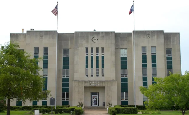 Fannin County courthouse reference photograph
