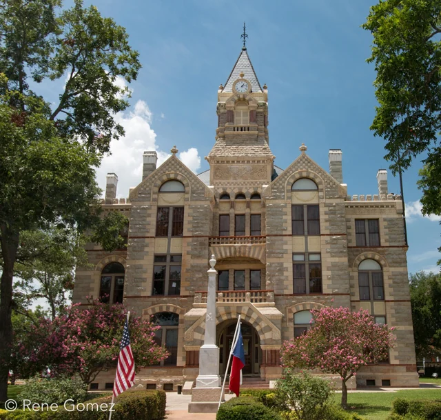 Fayette County courthouse reference photograph
