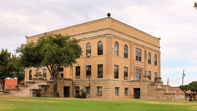 Foard County courthouse reference photograph