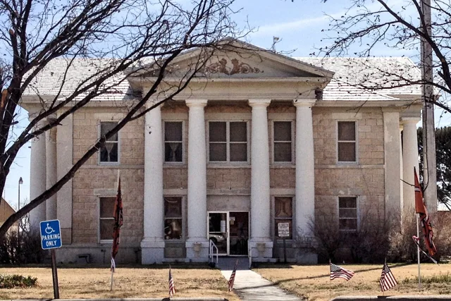 Glasscock County courthouse reference photograph
