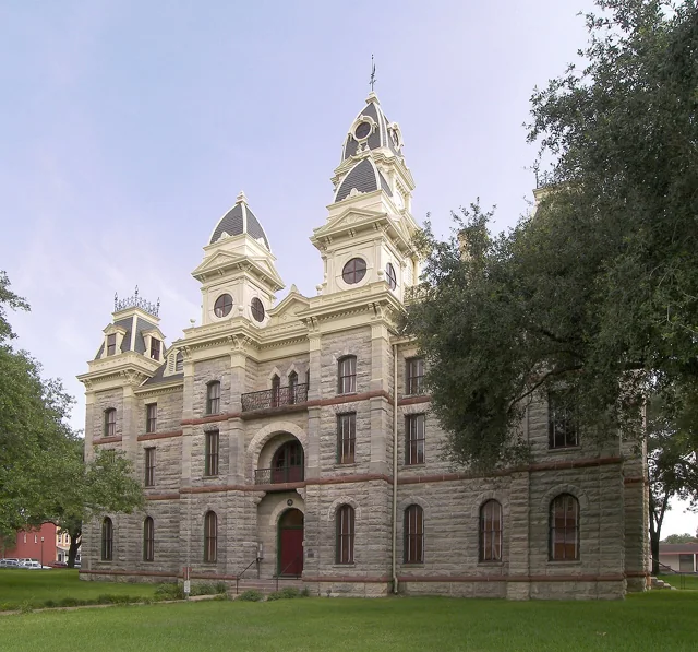Goliad County courthouse reference photograph