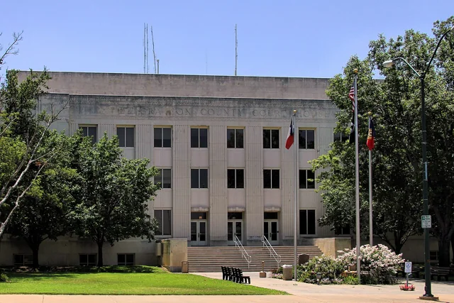 Grayson County courthouse reference photograph