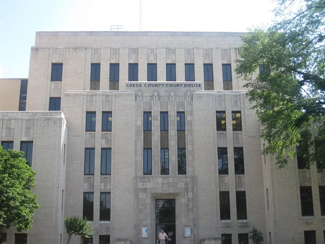 Gregg County courthouse reference photograph