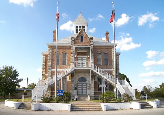 Grimes County courthouse reference photograph