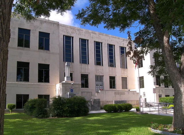 Guadalupe County courthouse reference photograph