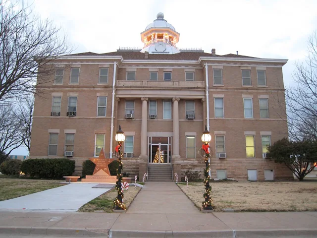 Hardeman County courthouse reference photograph