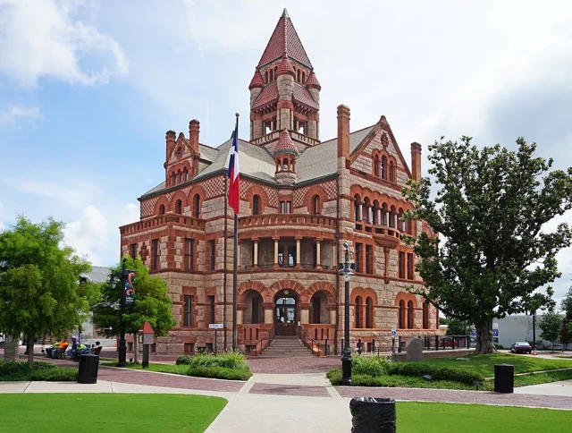 Hopkins County courthouse reference photograph