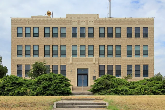 Irion County courthouse reference photograph