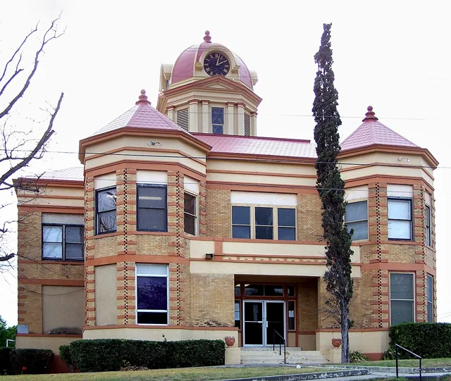 Kinney County courthouse reference photograph