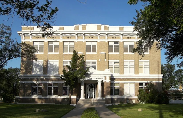 Kleberg County courthouse reference photograph