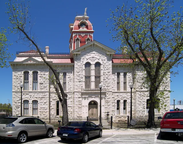 Lampasas County courthouse reference photograph