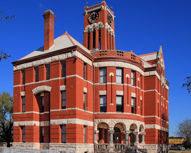 Lee County courthouse reference photograph