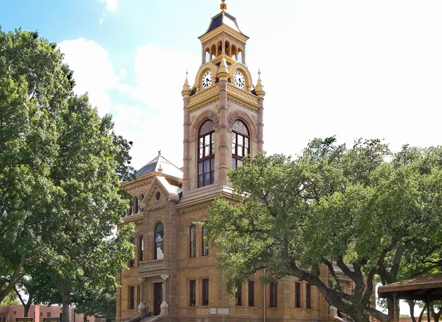 Llano County courthouse reference photograph