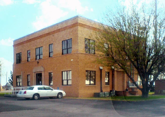 Loving County courthouse reference photograph