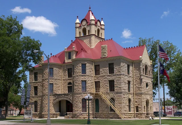 McCulloch County courthouse reference photograph