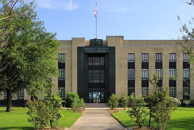 Orange County courthouse reference photograph