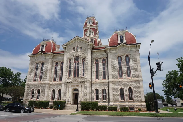 Parker County courthouse reference photograph