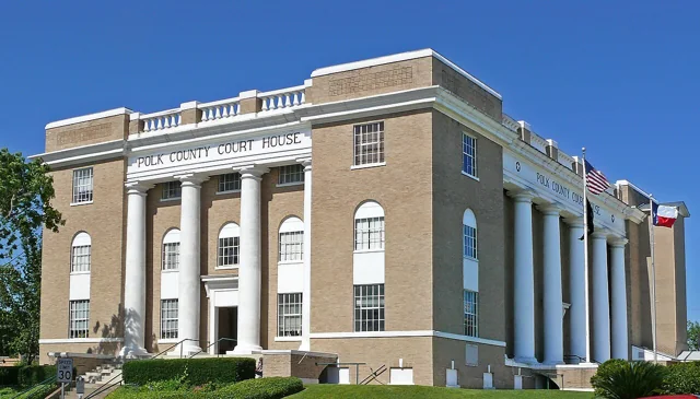 Polk County courthouse reference photograph