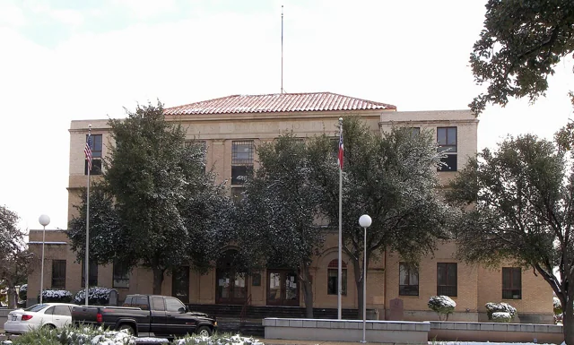 Reeves County courthouse reference photograph