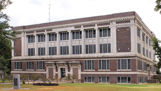 Taylor County courthouse reference photograph