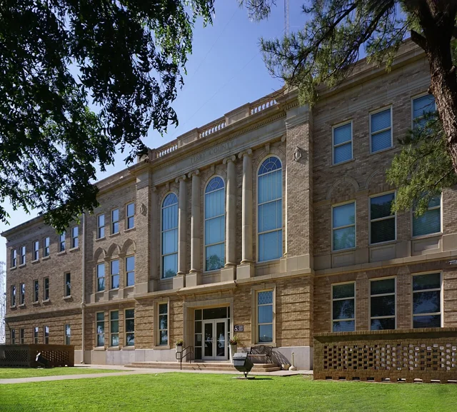 Terry County courthouse reference photograph