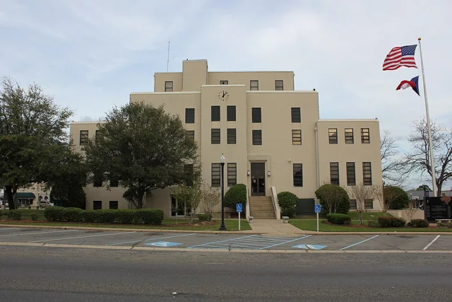 Titus County courthouse reference photograph