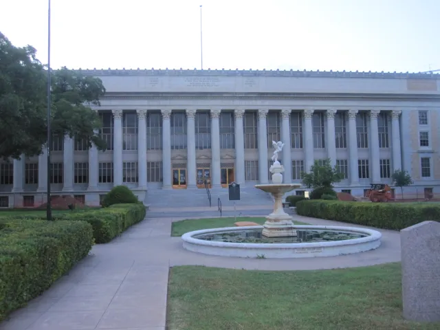 Tom Green County courthouse reference photograph