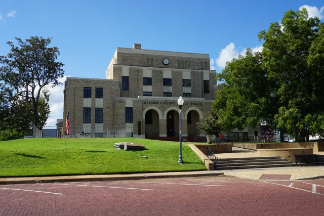 Upshur County courthouse reference photograph