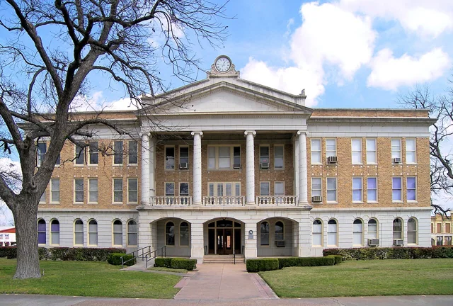 Uvalde County courthouse reference photograph