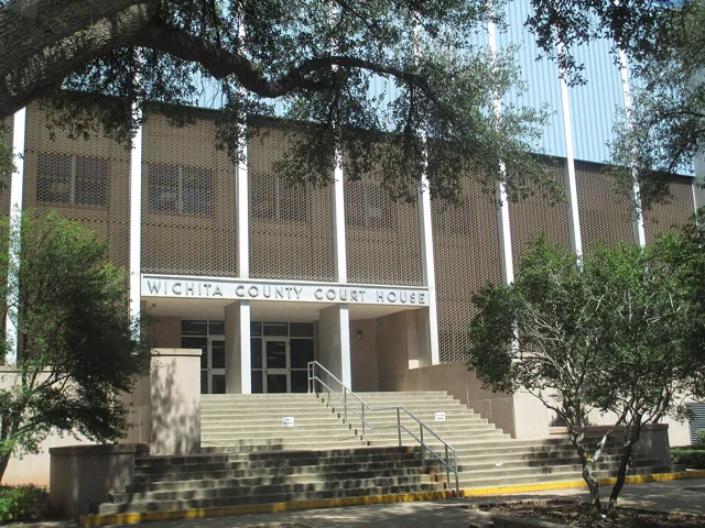 Wichita County courthouse reference photograph
