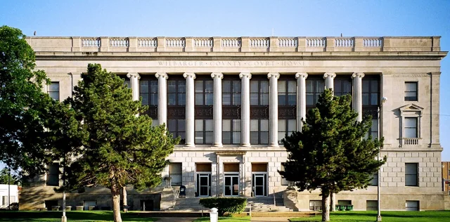 Wilbarger County courthouse reference photograph