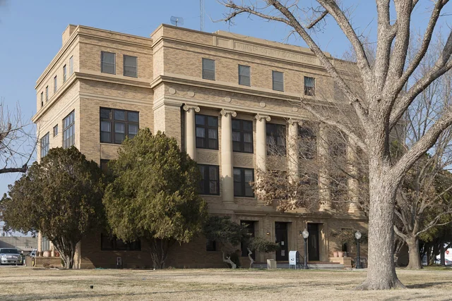 Winkler County courthouse reference photograph