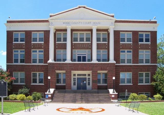 Wood County courthouse reference photograph